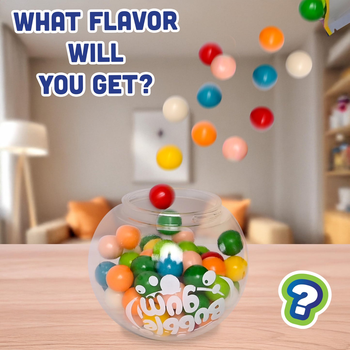 Toymendous Gumballs for Gumball Machine, 15oz Assorted Chewing Gum Fruit Flavored Bubble Gum, Gluten Free, 193 pieces