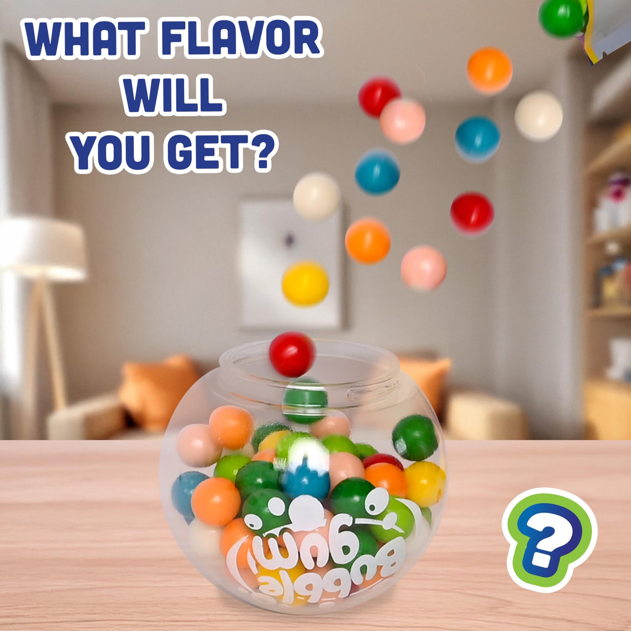 Toymendous Gumballs for Gumball Machine, 15oz Assorted Chewing Gum Fruit Flavored Bubble Gum, Gluten Free, 193 pieces