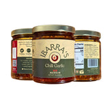 IBARRA'S Chili Garlic - 9oz (Pack of 1) - "The all-around, premium sauce for spice and flavor". Vegan-friendly. Small-batch production. Gluten-free