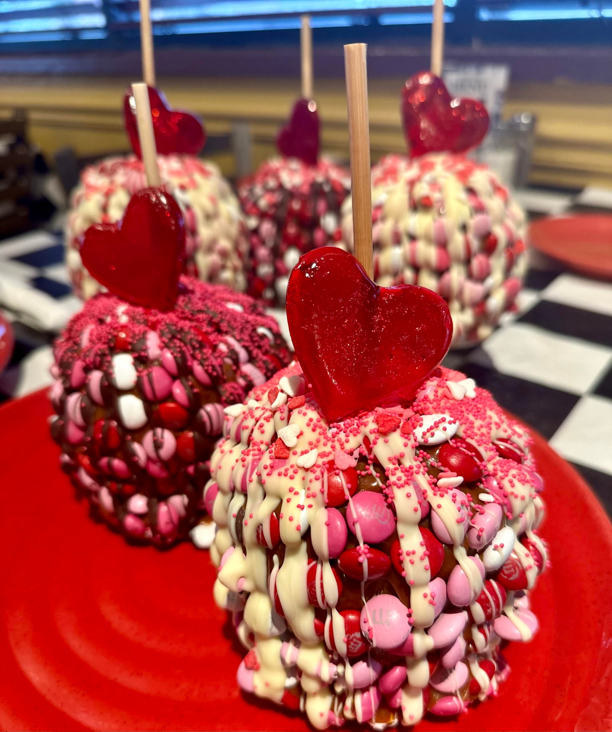 Valentines Day Gourmet Caramel Apple By TV's Deli & Diner