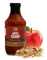 Green Jay Gourmet BBQ Sauce - Apple Hickory - All-Natural Barbecue Sauce with Apples, Gourmet Spices, Tomato Paste & More - Gourmet Barbecue Spread