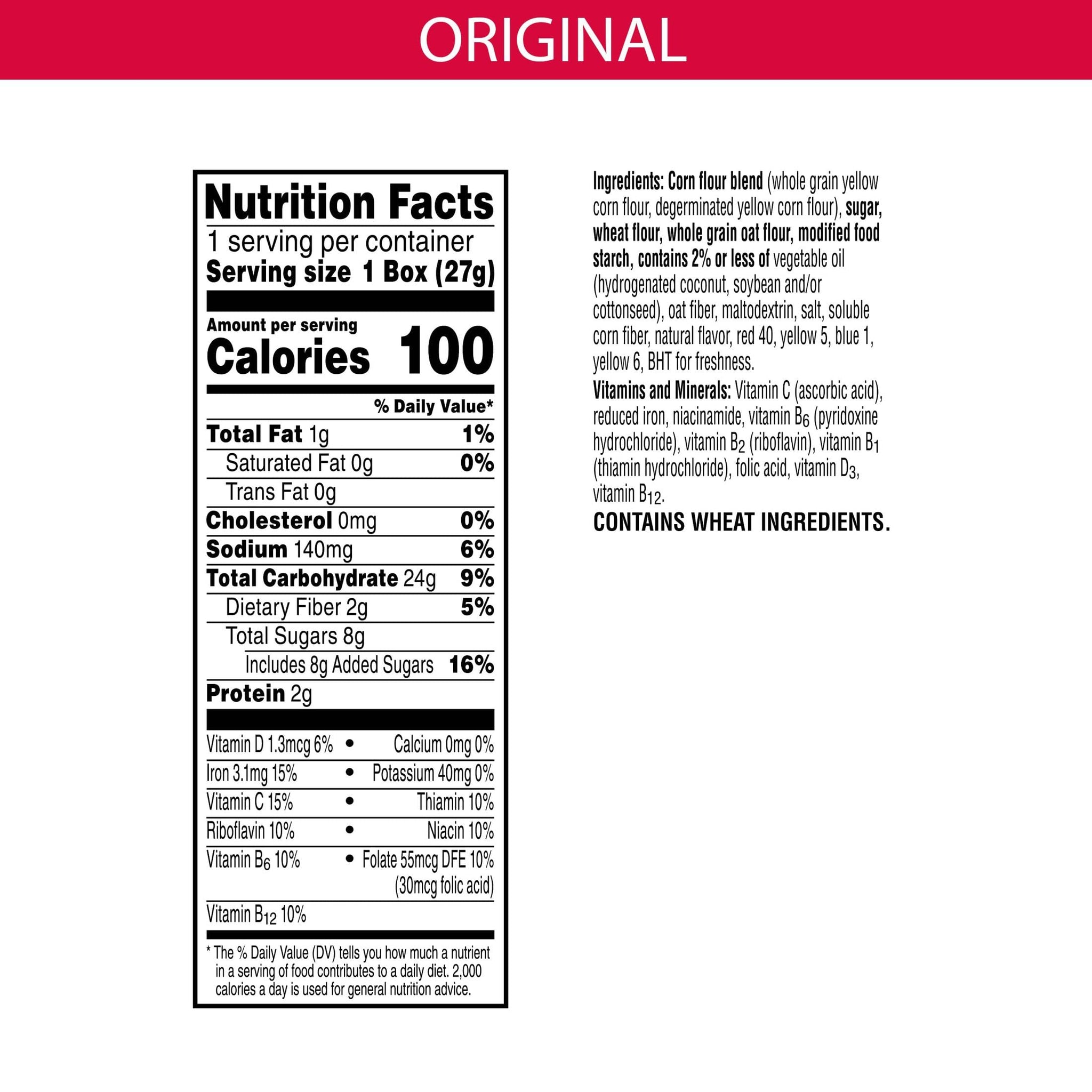 Kellogg's Froot Loops, Breakfast Cereal, Original, .95oz (70 Count)