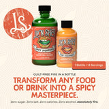 Liv’n Spicy Duo Pack | Spicy Jalapeño & Fiery Habanero Elixirs | Zero Calorie Cocktail Mixer Set | Vegan | Sugar-Free | Organic Infused Drink