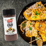 Badia Chili Powder, 2.5 oz - Bold and Smoky Blend with Mild Heat - Ideal for Tacos, Chili, Soups & Rubs