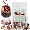 Ginseng Eight Treasures Tea Brings Vitality, Traditional Kidney Protecting Herbal Tea, Kidney Cleansing And Detoxification, 8 Precious Traditional