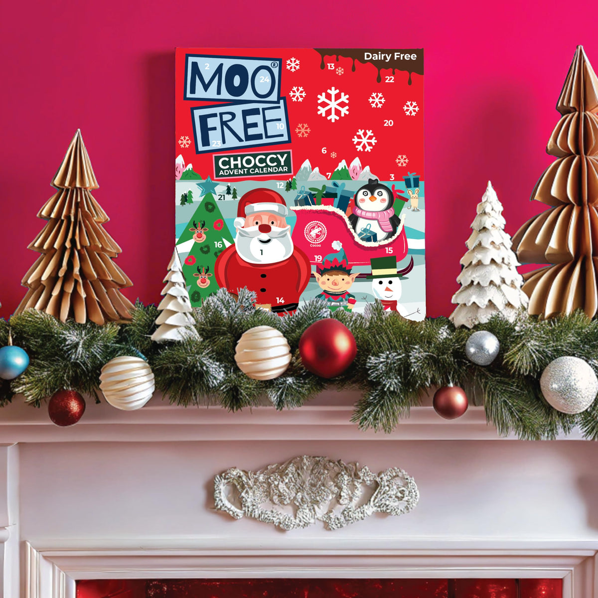 Moo Free Dairy Free, Organic Milk Tasting Advent Calendar