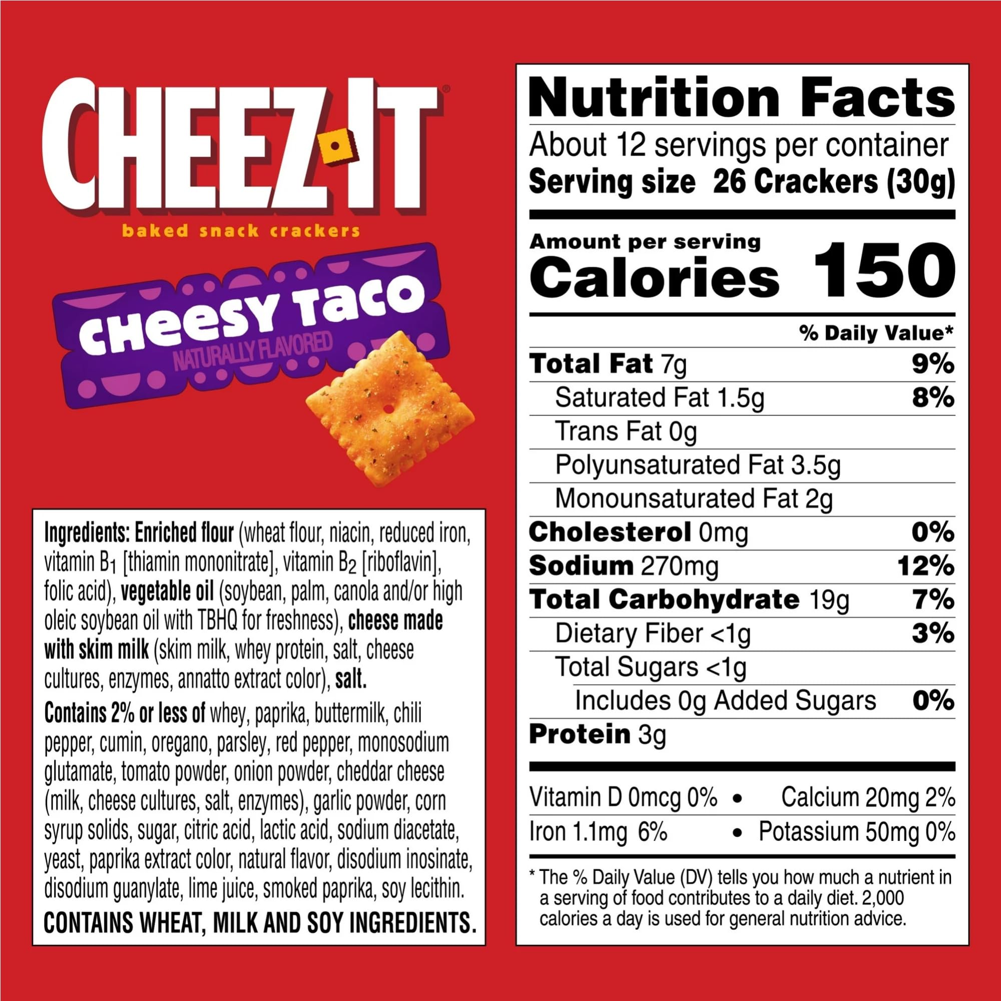 Salutem Vita - Cheez-It Snack Mix Collection - Classic, Double & Bold Flavors, 12.4 oz each - Pack of 3, 12.4 oz each - Pack of 3