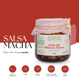 Patricia Quintana | Authentic Mexican Salsa Macha - Gourmet taste | Chili oil and Hibiscus | Handmade 100% Organic Ingredientes | Perfect Topping