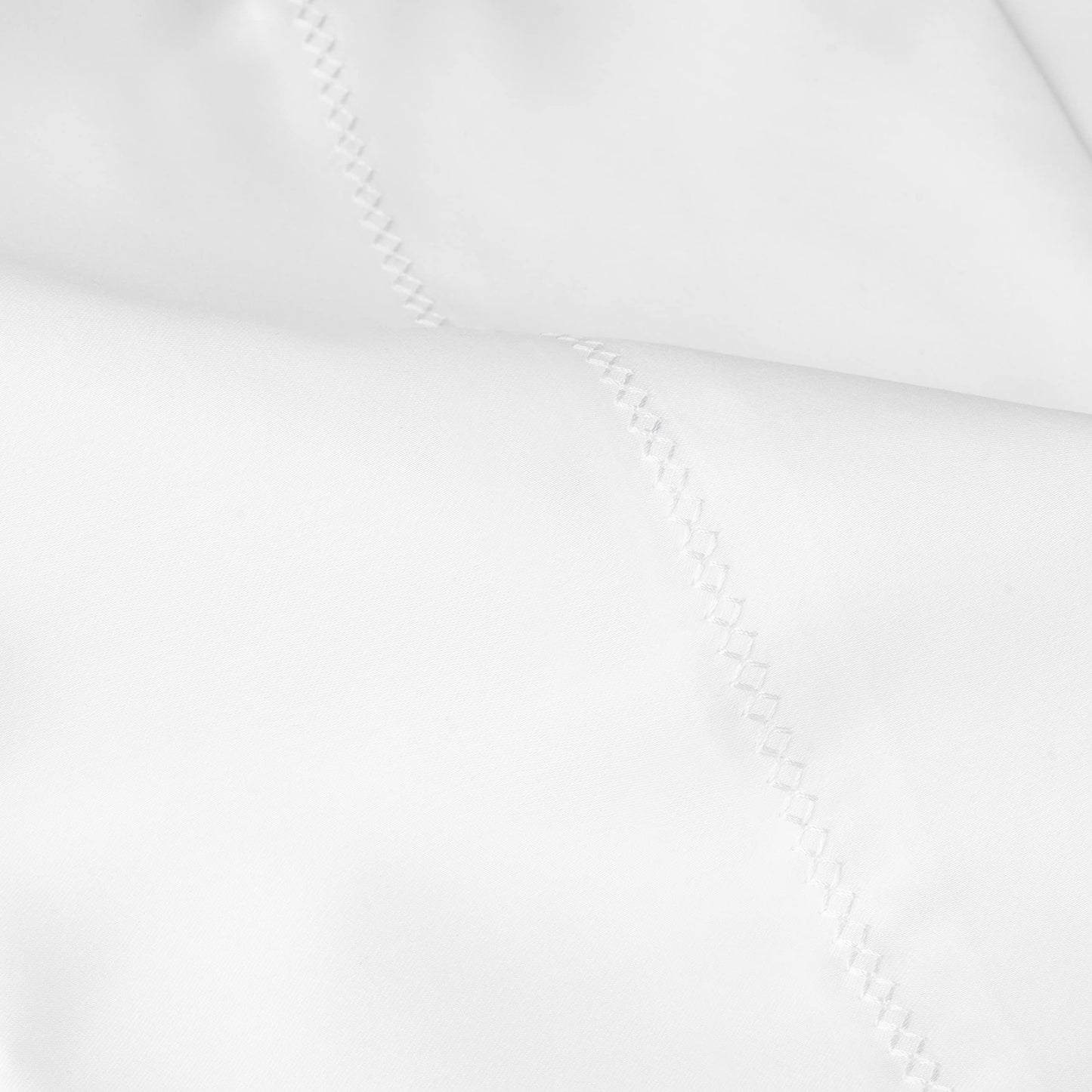 Hotel Style 500 Thread Count Luxury Rich Fiber Blend with Lyocell Full Size Winkle Resistant & Quick Dry Sheet Set (Artic White)