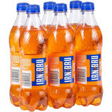 IRN-BRU Original Scottish Sparkling Soda, Citrus Flavored Carbonated Drink - Sparkling Flavored Soft Drink, 32 Flavor Recipe, 16.9 fl oz Bottles, Pack