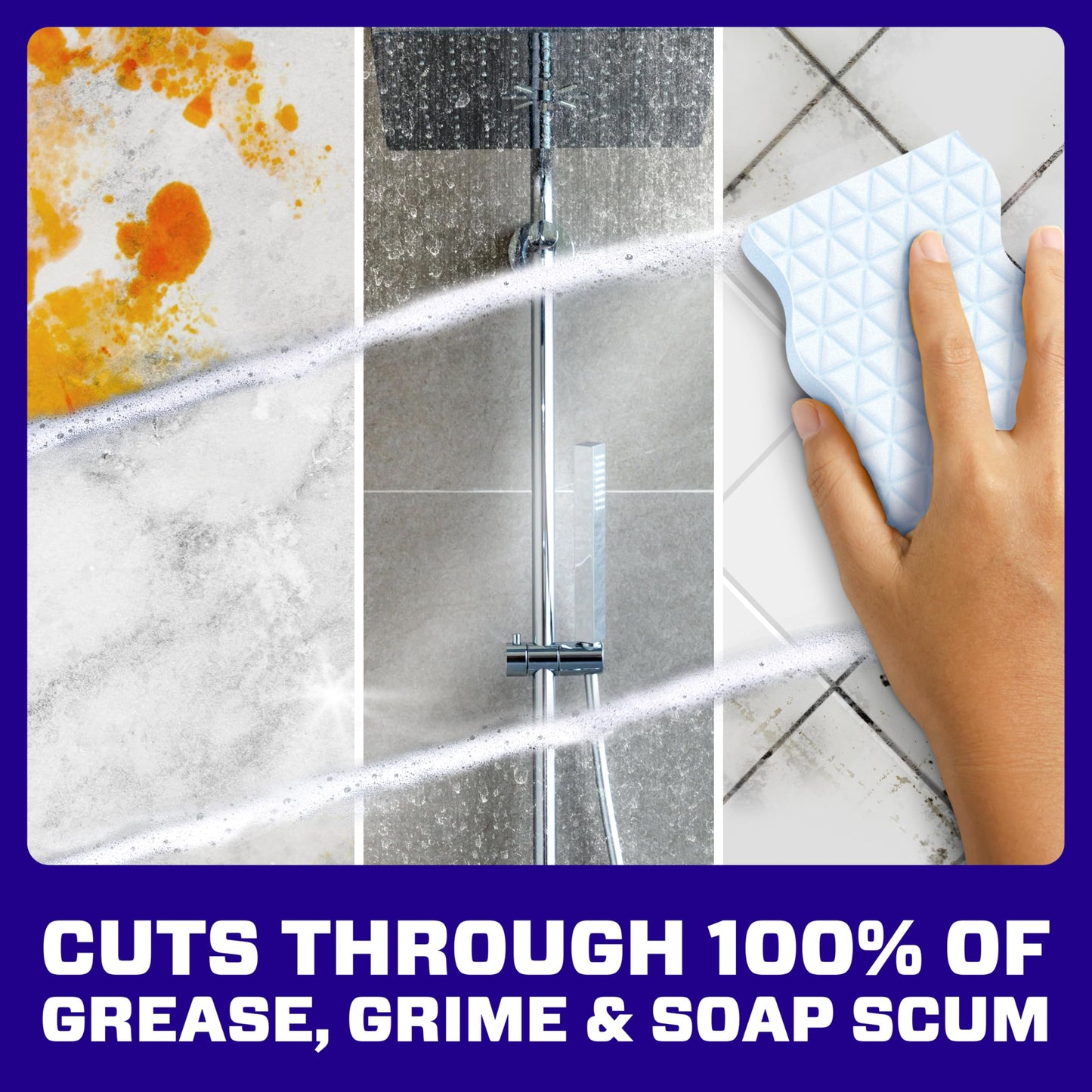 Mr. Clean Magic Eraser Foaming Sponge, All Purpose, Dawn Cleaning Power, Wall Cleaner, Sneaker Cleaner, Oven Cleaner, Kitchen, Bathroom, Shower
