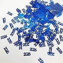 Confetti Year 2026 Blue Royal - 3 Half Oz Bags (1.5 oz) #7341 Q03A