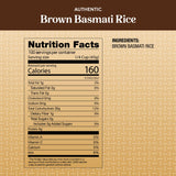 Royal Authentic Basmati Brown Rice - Whole Grain, Naturally Gluten Free and Vegan, 10 lb