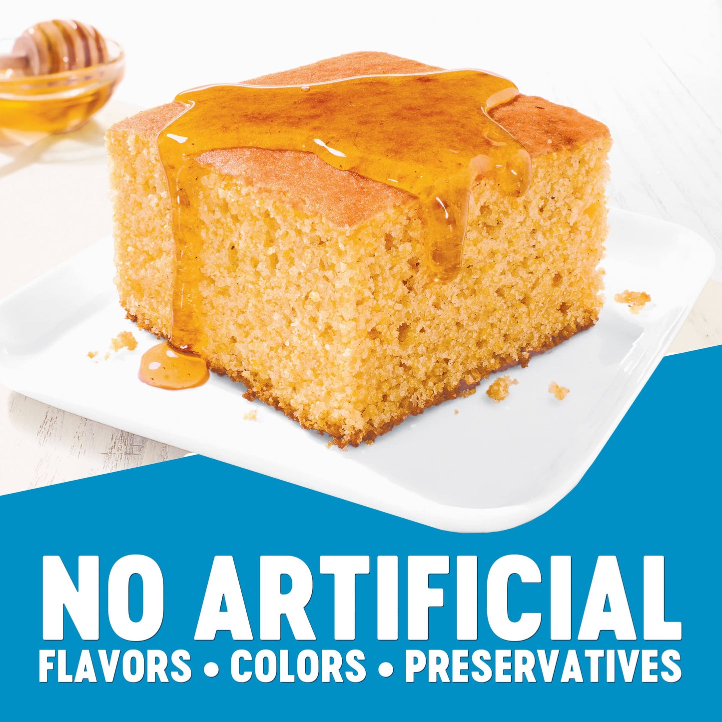 Krusteaz Gluten Free Honey Cornbread Mix, Made with Real Honey, 15 oz Box