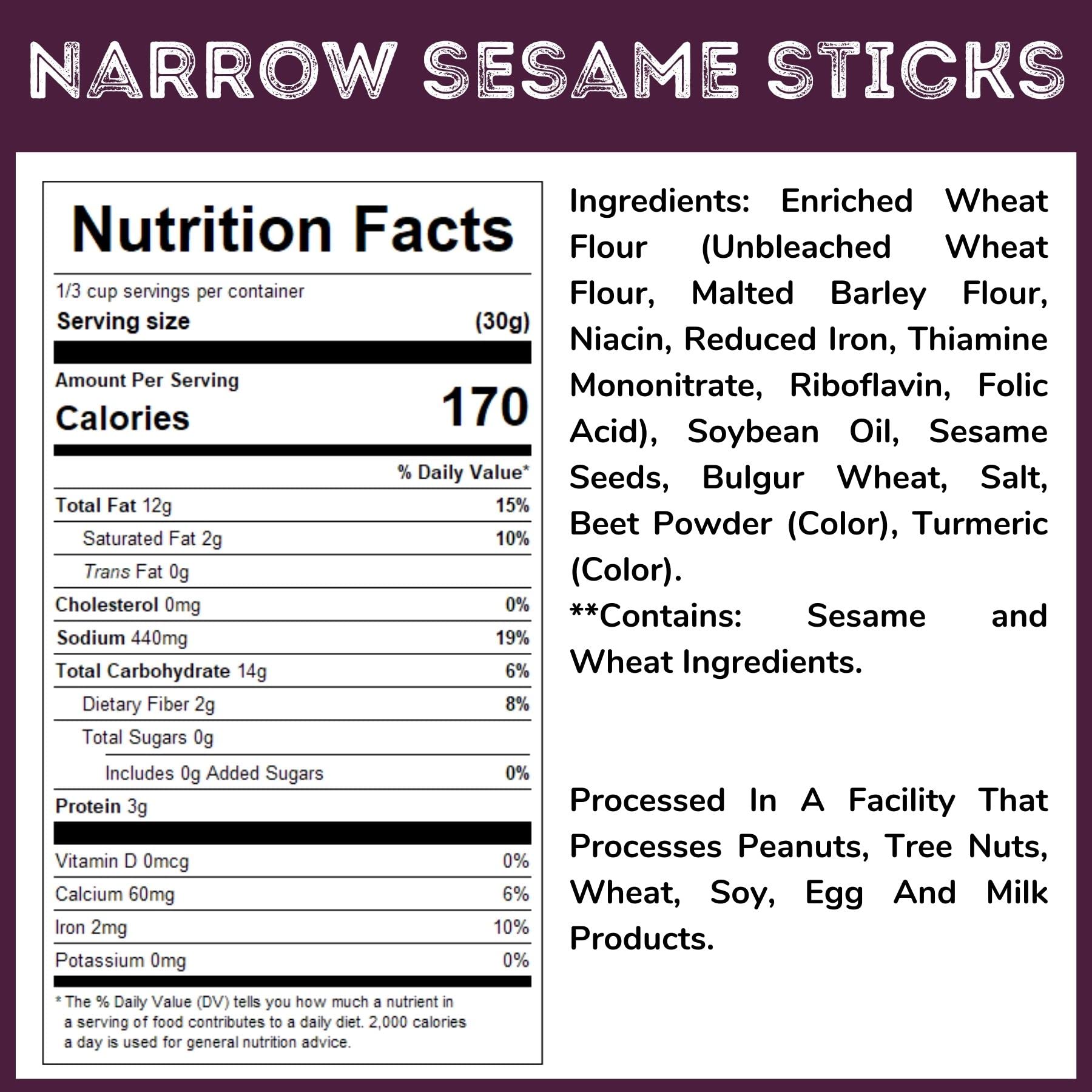 WinCrest Bulk Sesame Sticks (Original) - 5 Lb Case
