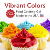 Ann Clark Ocean Teal Food Coloring Gel .70 oz. Professional Grade Aqua Blue Made in USA