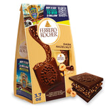 Ferrero Rocher Premium Dark Hazelnut chocolate squares, Individually Wrapped Chocolates, Great for Sharing or Gifting, 3.7 oz