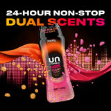 Downy Unstopables Fusions Scent Duos Laundry Scent Booster Beads, Sunset and Citrus Scent, 21.1 OZ, 24hr non-stop freshness with 2 in 1 dual scent