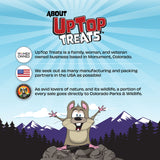 UpTop Treats Cotton Candy POP ROCKS Candy | Includes 4 Individual Packs of Cotton Candy Flavored Mini Rock Popping Candies