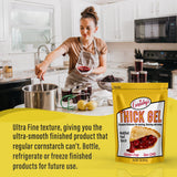 Cornaby’s Thick Gel 1 lb. (Pack of 1) | Premium Waxy Maize Starch, 2x More Thickening | Gluten-free, non-GMO, Natural Food Thickener for Thickening