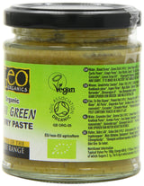 Geo Organics Organic Thai Green Curry Paste (Pack of 6)