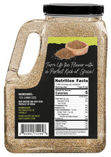 Spicy World Ajwain Seeds 5 LB Bulk Jar - Carom Seeds, Bishops, 100% Natural, Premium Quality - Great for Tea, Breads, Spice Rubs, Digestion and More