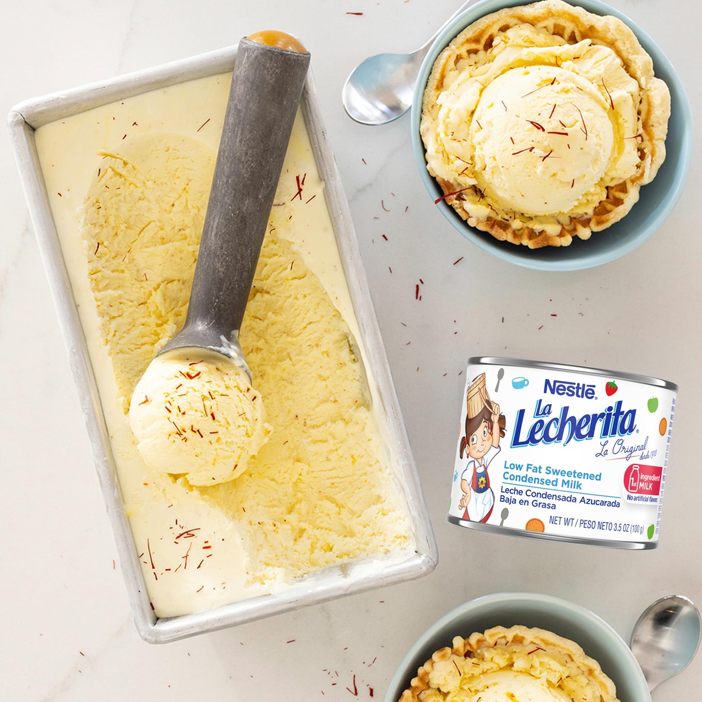 Nestle La Lecherita Lowfat Sweetened Condensed Milk