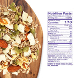 Sunkist® Keto Living Trail Mix - Fruit, Nut and Seeds, Low Sodium, Gluten Free Snack with Sunflower Seeds, Coconut, Almonds, Pumpkin Seeds,