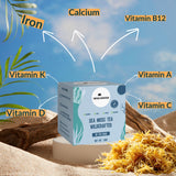 Sea Moss Tea, Pure Wildcrafted Organic Sea Moss Tea 92 Minerals - 30 Sea Moss Tea Bags