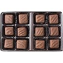 Vermont Nut Free Chocolates Boxed Chocolate Caramels (Milk Chocolate) 12-Piece, Nut-Free, Egg-Free, Kosher