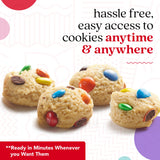 David's Cookies Preformed Frozen Cookie Dough - Candy, Ready-to-Bake Cookies, 80 Count