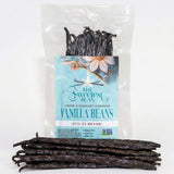 Grade A Ugandan Vanilla Beans - Plump, Moist, Oily & Fresh - Perfect for Baking, Extracts & Desserts - Pack of 25