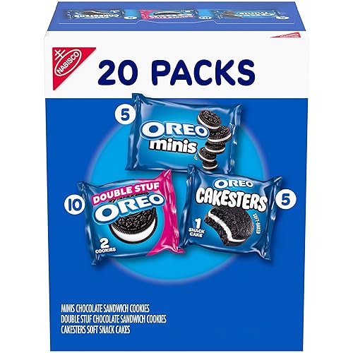 OREO Lovers Cookies and Cakesters Soft Snack Cakes Variety Pack