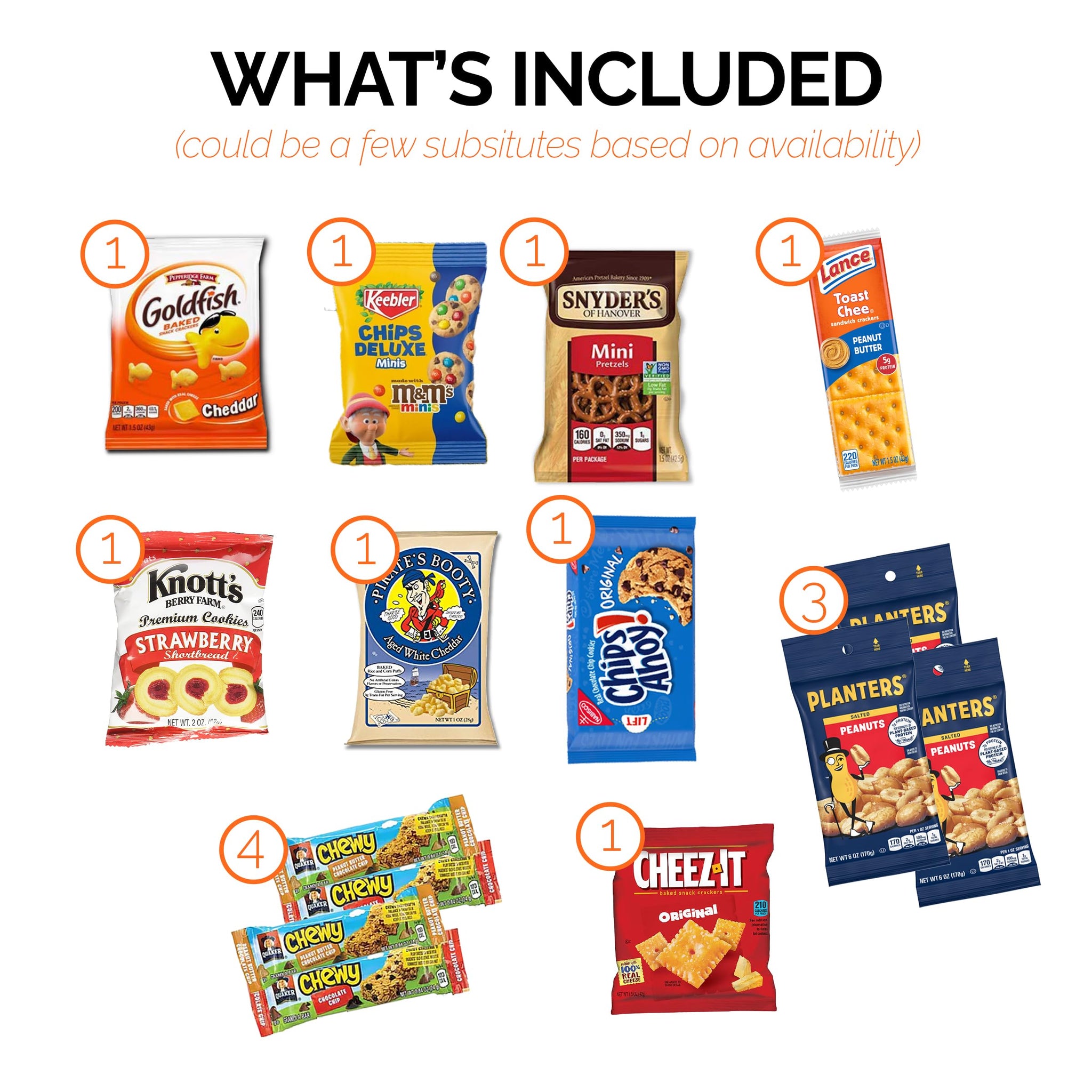 Halloween Snack Box with Candy, Cookies, Bars, Snacks and Toys (45 Count) - Fun Halloween Care Package for College Students, Kids & Teens, Trick or