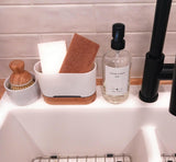 Graham & Ash Co Natural Kitchen Sponge - Biodegradable Compostable Cellulose and Coconut Scrubber - Pack of 10 Eco Friendly Sponges