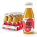 Pomona Organic Apple Juice (Pack of 12), Cold Pressed USDA Organic Juices, Apples And Lemon Juice, No Added Sugar, Not From Concentrate, Vegan