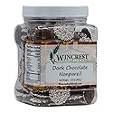 Chocolate Nonpareils - 1.25 Lb (20 Oz) Tub (Dark Chocolate Nonpareils)