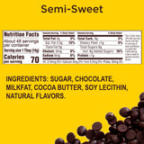 Nestlé Toll House Chocolate Chips, Pack of 3 - Includes Two, 12 oz. Bags of Semi-Sweet Chocolate Chips and One, 10 oz. Bag of Dark Chocolate Chips