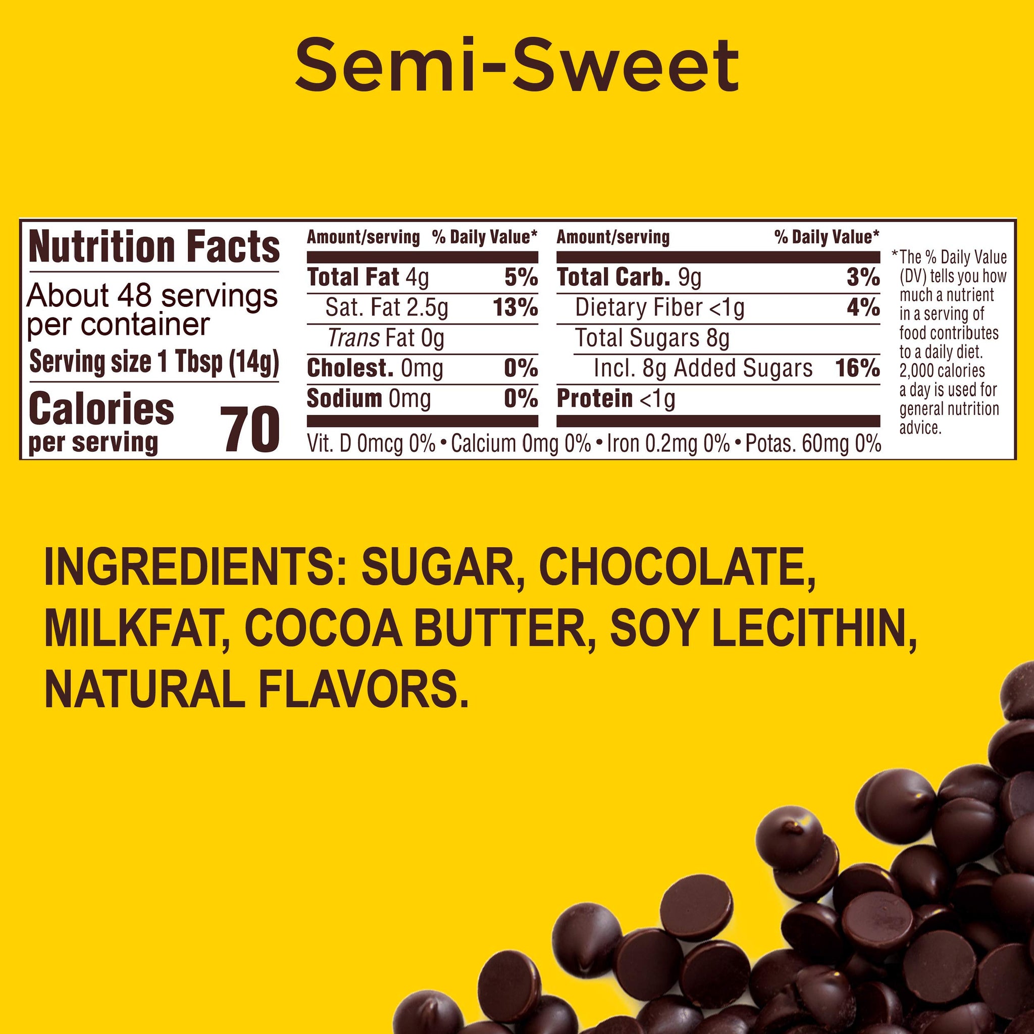 Nestlé Toll House Chocolate Chips, Pack of 3 - Includes Two, 12 oz. Bags of Semi-Sweet Chocolate Chips and One, 10 oz. Bag of Dark Chocolate Chips