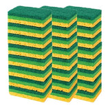 Anmoro Sponges Kitchen,Non-Scratch Dish Sponge,Biodegradable Sponges for Dishes,The Most Suitable for Cleaning Kitchen Tableware and pots - 24 Pack