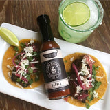 Clark + Hopkins Oaxaca Hot Sauce, Smoky Mezcal Mole Pepper Sauce, Oaxacan Cuisine's Spice and Savory Richness, 7/10 Heat Rating, 5 Ounce (1 Pack)