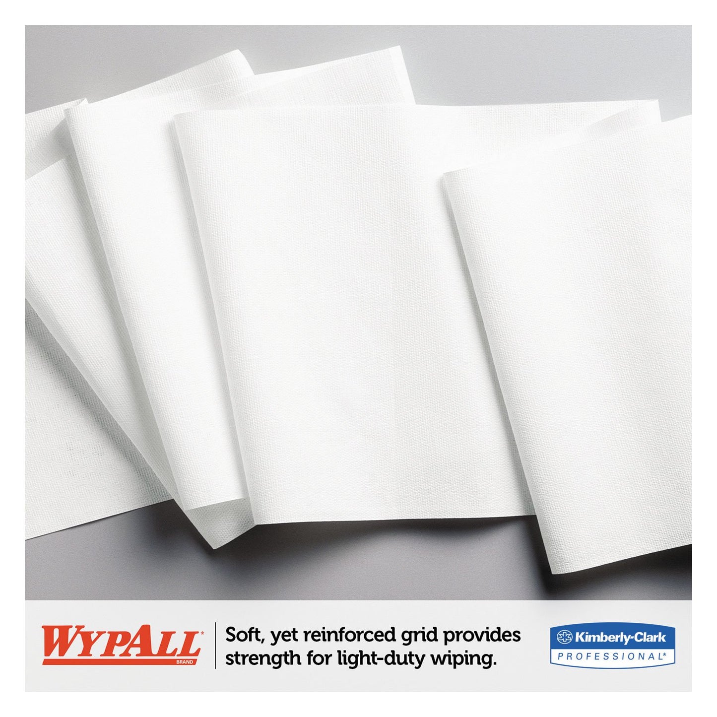 WypAll 05843 L30 Towels, 11 x 10.4, White