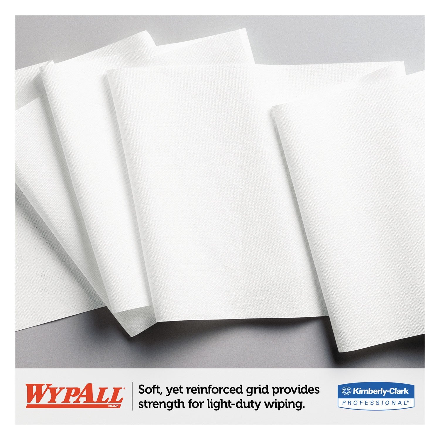 WypAll 05843 L30 Towels, 11 x 10.4, White