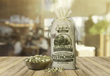 Setton Farms Pistachios, Dry Roasted and Salted Pistachios, Extra Large Premium California Pistachios, In Shell Pistachios, 3lb Burlap Gift Bag, 48