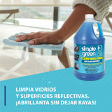 Simple Green 11301 Clean Building Glass Cleaner Concentrate, Unscented, 1gal Bottle (Case of 2)