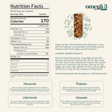 Eat Omega 3 Mega O’s Cocoa Swirl Cereal Bites - Gluten-Free, Dairy-Free, Plant-Based Protein Snack with Omega-3 & Omega-6, Low Sugar, Peanut-Free