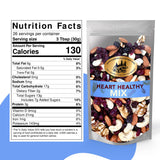 Superior Nut Chicago Heart Healthy Mix - Trail Mix Nuts - Nut Mix w/ Cashews, Almonds, Walnuts, Dried Cranberries & Raisins - Rich in Antioxidants