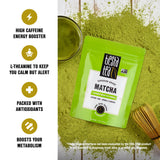 Tiesta Tea - Superior Matcha | Superior Grade Japanese Matcha Powder | High Caffeinated Green Tea | Make Hot or Iced | Up to 21 Cups | 1.5oz