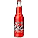 Cool Mountain STRAWBERRY SODA - "From Chief Long Neck's Personal Strawberry Patch", 12-Ounce Glass Bottle (Pack of 12)