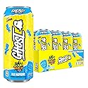GHOST Energy Drink - 12-Pack, Sour Patch Kids Blue Raspberry, 16oz - Energy & Focus & No Artificial Colors - 200mg Natural Caffeine, L-Carnitine